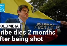 Colombian presidential hopeful Miguel Uribe dies 2 months after being shot during a rally, 11 August 2025