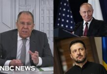 Russian FM Lavrov says no Putin-Zelenskyy meeting is planned, despite WH claims, 22 August 2025