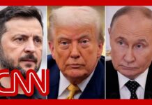 Trump hosts Zelensky, European leaders at White House, 18 August 2025