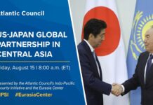 US-Japan global partnership in Central Asia, 15 August 2025