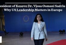 President of Kosovo Dr. Vjosa Osmani Sadriu on Why US Leadership Matters in Europe, 10 July 2025
