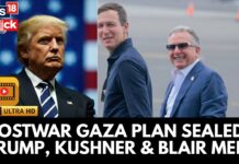 Donald Trump Holds Gaza Policy Meeting with Tony Blair And Jared Kushner, 28 August 2025