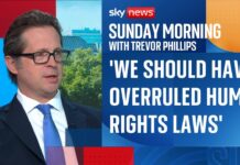 Tories’ big mistake in government was not ‘overruling human rights laws’ shadow minister claims, 1 September 2025