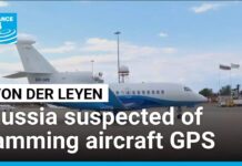 Russia suspected of jamming EU chief von der Leyen’s aircraft GPS over Bulgaria, 1 September 2025