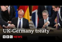 UK and Germany sign trade and security treaty, 17 July 2025
