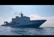 China and Russia conduct joint naval drills in the Sea of Japan, 5 August 2025