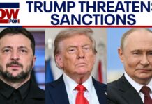 Trump threatens Russia with economic sanctions over war in Ukraine, 27 August 2025
