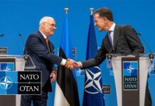NATO Secretary General with the President of Estonia Alar Karis, 3 September 2025