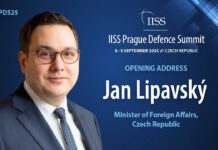Minister of Foreign Affairs of the Czech Republic Jan Lipavský delivers Opening Address, 3 September 2025