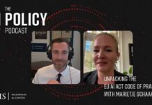 Unpacking the EU AI Act Code of Practice with Marietje Schaake, 5 April 2025