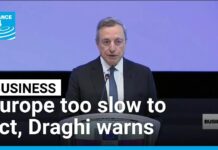 Draghi warns Europe is falling further behind US, China due to government complacency, 16 September 2025