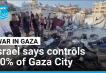 Israeli military says controls 40 percent of Gaza City as strikes intensify, 5 September 2025