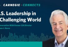 U.S. Leadership in a Challenging World: A Conversation with Former CIA Director William J. Burns, 9 September 2025