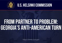 Hearings to examine Georgia’s anti-American turn,10 September 2025