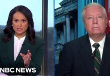 Lindsey Graham says Europe must ‘get behind President Trump to punish Putin’, 14 September 2025