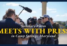 Secretary Rubio Remarks to Press, 15 September 2025