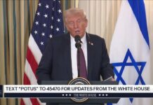 President Trump Participates in a Press Conference with the Prime Minister of the State of Israel, 29 September 2025