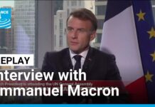 Macron discusses Palestine, Ukraine in interview with France 24, 24 September 2025
