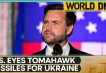 JD Vance: U.S. Evaluating Tomahawk Missiles for Ukraine, 29 September 2025