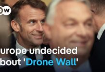 European leaders remain hesitant about funding a ‘Drone Wall’, 2 October 2025