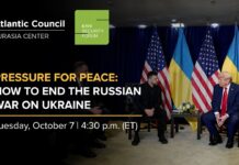 Pressure for peace: How to end the Russian war on Ukraine, 7 October 2025
