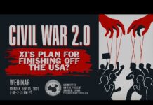 The Committee on the Present Danger: China Holds Webinar ‘Xi’s Plan for Finishing Off the USA?’ 16 September 2025