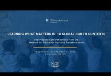 Learning what matters in 10 Global South contexts, 24 September 2025