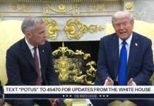 President Trump Participates in a Bilateral Meeting with the Prime Minister of Canada, 7 October 2025