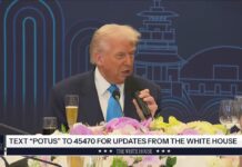 President Trump Participates in a Dinner Hosted by the President of the Republic of Korea, 29 October 2025