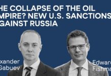 The Collapse of the Oil Empire? New U.S. Sanctions Against Russia, with Edward Fishman, 30 October 2025