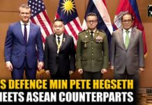 US Defense Secretary Pete Hegseth meets with his ASEAN counterparts in Malaysia, 31 October 2025
