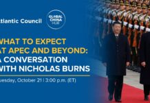 What to expect at APEC and beyond: A conversation with Nicholas Burns, 21 October 2025