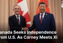 Carney of Canada announces a shift towards China, away from the US, 1 November 2025