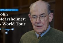 John Mearsheimer: A World Tour, 10 October 2025