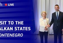 The Heart of Europe Beats in Montenegro: Commission President von der Leyen in Montenegro, 14 October 2025