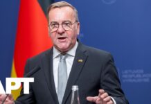 Germany pledges €2 billion more in military aid to Ukraine, Pistorius confirms, 15 October 2025