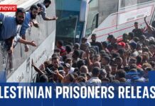 Palestinian prisoners reunite with loved ones, 13 October 2025