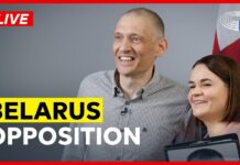 E. P. Belarus opposition leaders address European Parliament, 22 October 2025