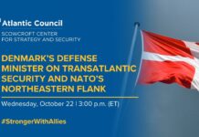 Denmark’s defense minister on transatlantic security and NATO’s northeastern flank, 22 October 2025