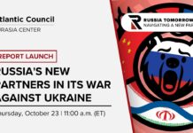 Report launch: Russia’s new partners in its war against Ukraine, 23 October 2025
