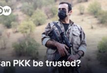 What does the PKK military group want in return for its withdrawal?26 October 2025