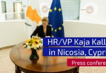HR/VP Kaja Kallas press remarks in Cyprus, 6 November 2025