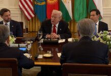 President Trump Participates in a Dinner with Central Asian Countries, 6 November 2025