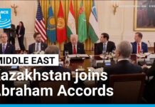 Kazakhstan joins Abraham Accords after White House summit, 7 November 2025