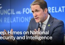 A Conversation with Representative Jim Himes (House Intelligence C.), 4 November 2025