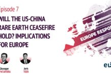 Will the US-China rare earth ceasefire hold? Implications for Europe, 12 November 2025