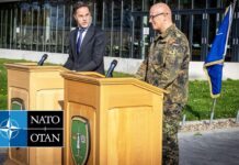 The NATO Secretary General with the Joint Force Commander Brunssum, 13 November 2025