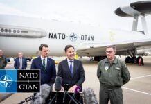 NATO Secretary General at the Airborne Early Warning and Control Force Headquarters, 13 November 2025