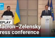 Macron and Zelensky discuss Rafale fighter jet deal at joint briefing, 17 November 2025
