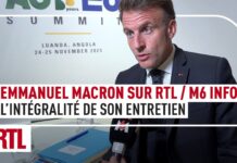 Ukraine, menace russe, dissolution et budget : l’interview d’Emmanuel Macron sur RTL et M6 Info, 25 novembre 2025